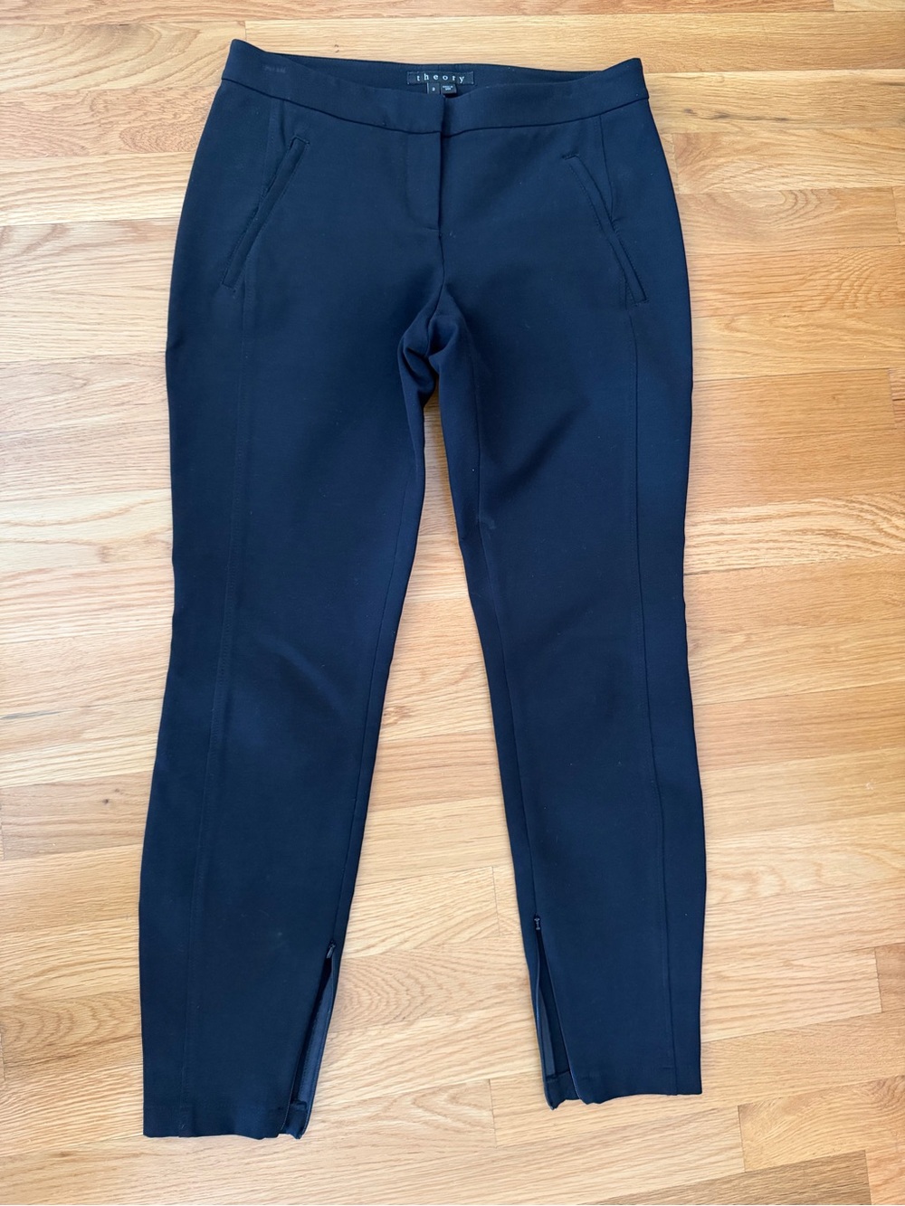 Theory Black Tailored Pants